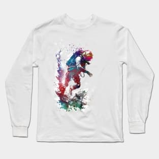 Scuba diver sport art #diver Long Sleeve T-Shirt